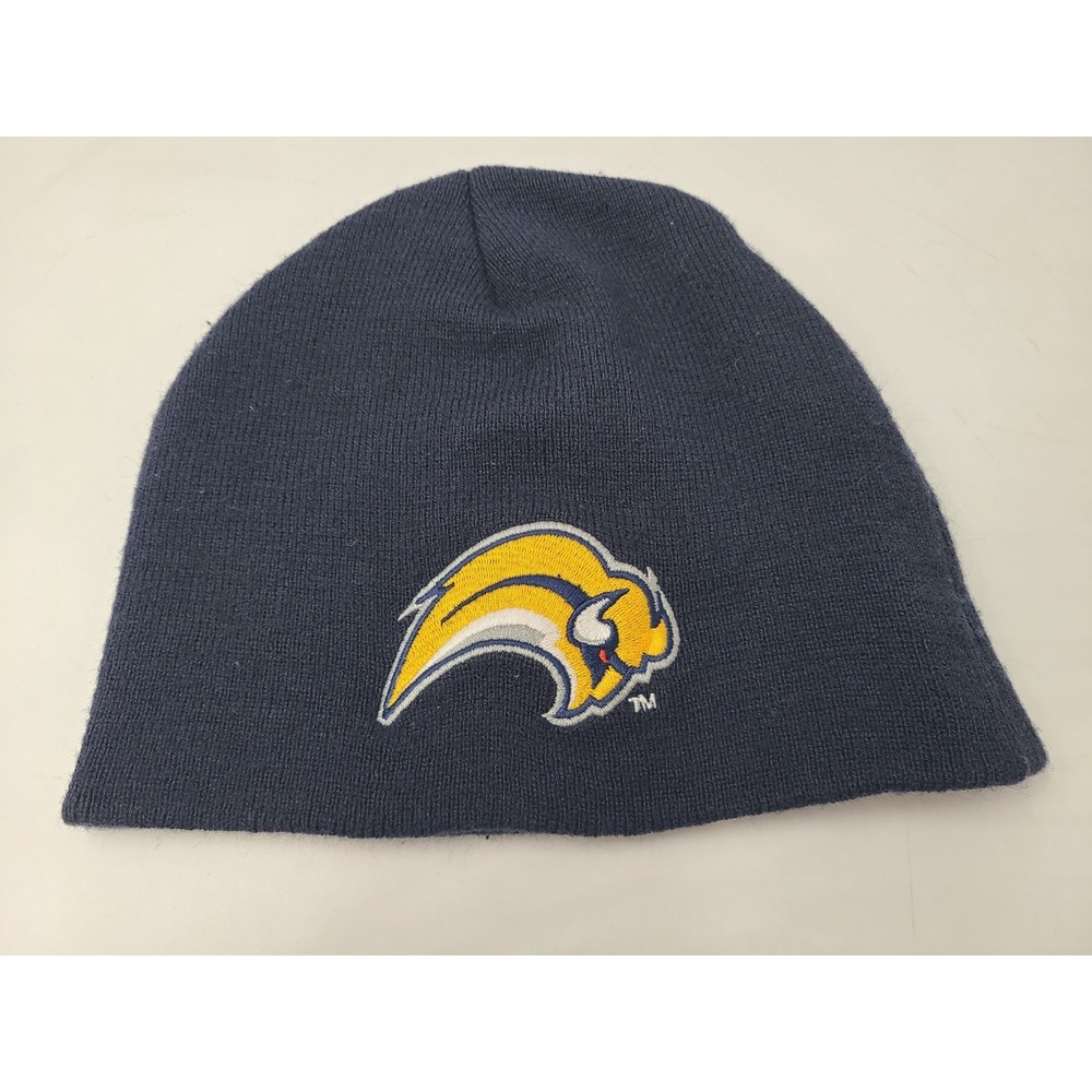 Buffalo Sabres Labatt Blue Beer Beanie Winter Knit Hat Stocking Cap Men NHL Blue